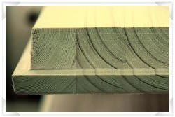 A sturdy GardenLife laminated door