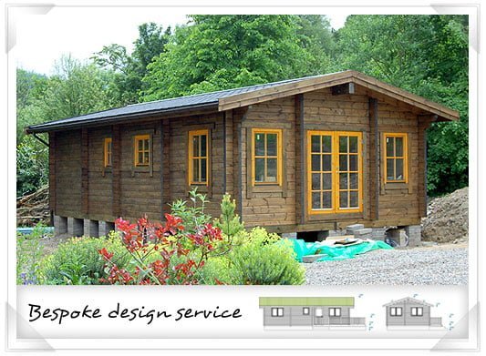 Bespoke log cabin in the woods!