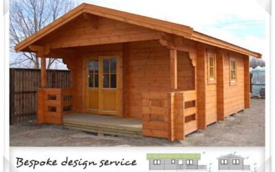 Bespoke timber office building