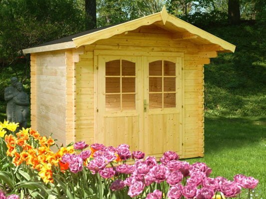 Brook, a lovely posh garden shed