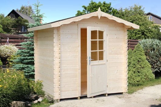 Garden potting shed