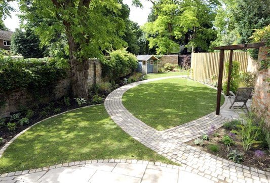 Creative ideas for a long narrow garden design