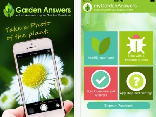 Garden Answers Plant Identifier app