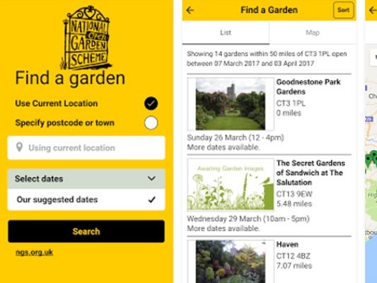 Best garden finder app