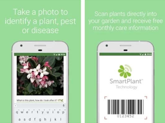 SmartPlant (previously called PlantSnapp) gardening app