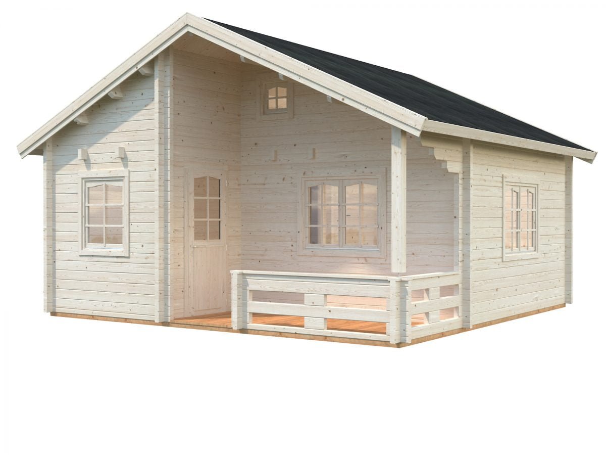 Emily (40.1 sqm + 5.2 sqm) log cabin holiday chalet