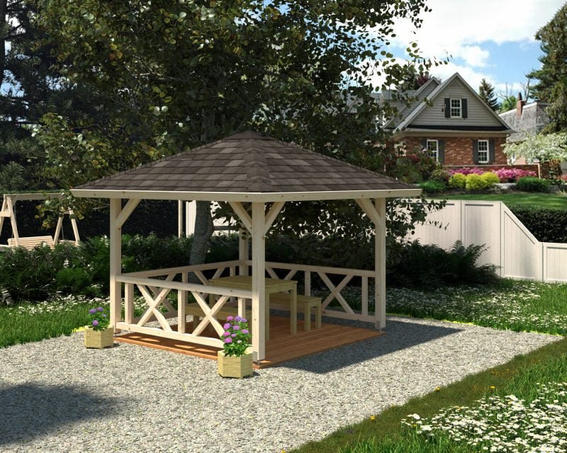 Garden design ideas for garden buildings