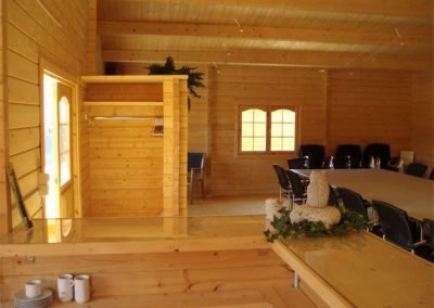 Bespoke log cabin design