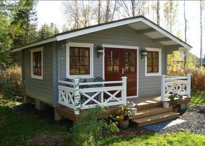 Helena (18.6 sqm) large heavy duty log cabin