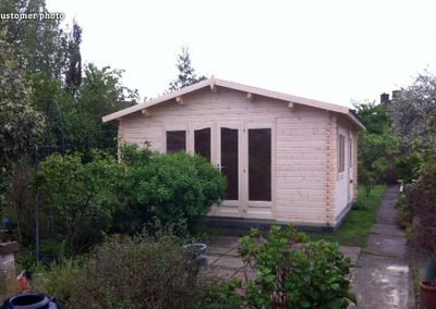 Irene (19.0 sqm or 23.9 sqm) garden log cabin