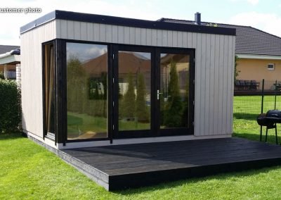 Solveig (13.6 sqm) modern garden sunroom