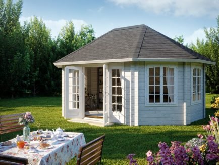 Hanna (20.3 sqm) large timber garden pavilion