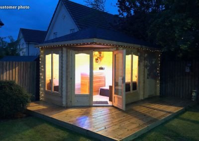 Melanie (10.7 sqm) summer house with separate storage