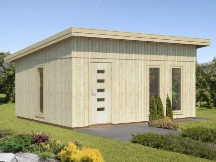 Annika (21.5 sqm) large pent timber garden building