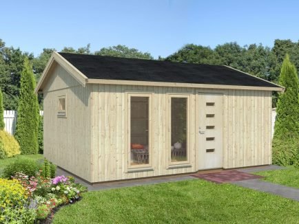 Charlotte (21.5 sqm) large modern garden room